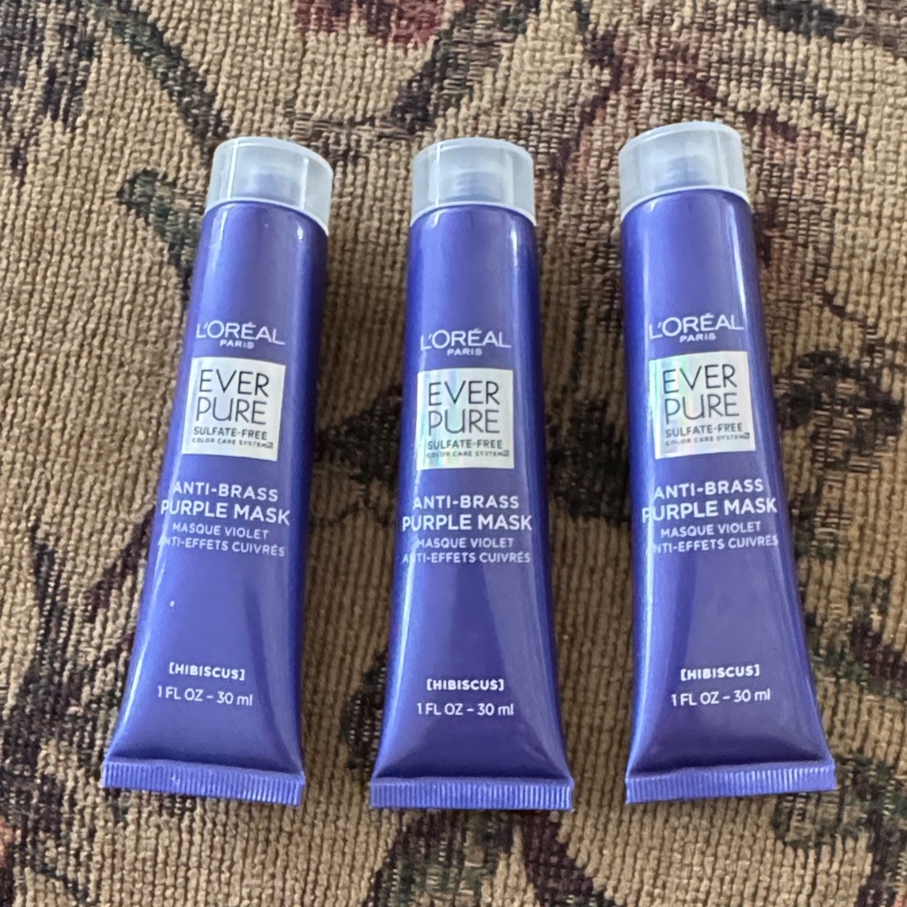 L'Oreal EverPure Anti-Brass Purple Mask Set